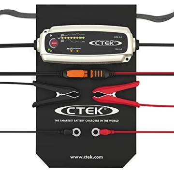 CTEK MXS 5.0, Batterieladegerät 12V, Temperaturkompensation, Intelligentes Ladegerät Autobatterie, Ladegerät Auto Und Motorrad, Batteriepfleger Mit Rekonditionierungsmodus Und AGM-Option - 2