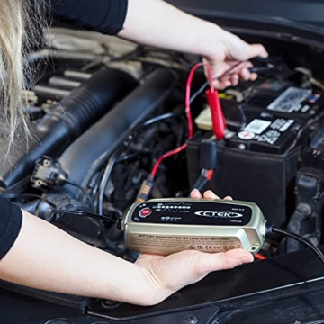 CTEK MXS 5.0, Batterieladegerät 12V, Temperaturkompensation, Intelligentes Ladegerät Autobatterie, Ladegerät Auto Und Motorrad, Batteriepfleger Mit Rekonditionierungsmodus Und AGM-Option - 6