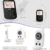 GHB Babyphone mit Kamera Video Baby Monitor 2,4 GHz Gegensprechfunktion ECO Modus Nachtsicht Temperatursensor Schlaflieder Lange Akkulaufzeit, 480p - 8
