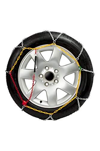 Goodyear Satz von 2 x 9mm Metall Auto Schneeketten Größe 100 mit automatischem Spanner - 3