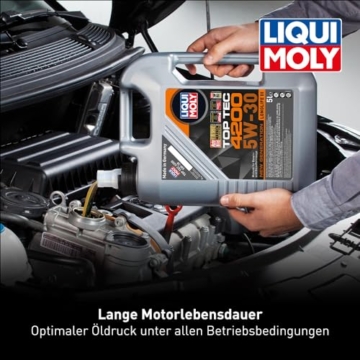 LIQUI MOLY Top Tec 4200 5W-30 New Generation | 5 L | Synthesetechnologie Motoröl | Art.-Nr.: 3707 - 3