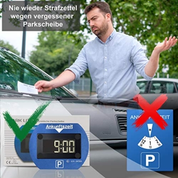 Needit Park Lite | Parkuhr mit Zulassung vom Kraftfahrt-Bundesamt | Spart Zeit und Geld Dank automatischer Aktivierung | geeignet für alle Automarken, Benzin, Diesel, Electro und Hybrid - 2