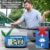 Needit Park Micro elektronische Parkscheibe mit Zulassung I Digitale Parkuhr Mikro blau mit Batterie u. Montage Zubehör - 2