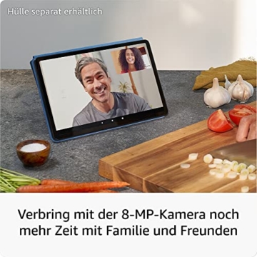 Amazon Fire Max 11-Tablet, unser bisher leistungsstärkstes Tablet, mit klarem 11-Zoll-Display, Octa-Core-Prozessor, 4 GB RAM, 14 Stunden Akkulaufzeit, 64 GB, grau, mit Werbung - 6
