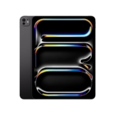 Apple 13" iPad Pro (M4): Ultra Retina XDR Display, 256 GB, 12 MP Querformat Frontkamera/12 MP Rückkamera, LiDAR Scanner, WLAN 6E, Face ID, Batterie für den ganzen Tag, Standardglas – Space Schwarz - 1