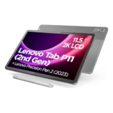 Lenovo Tab P11 (2. Gen) Tablet | 11,5'' 2K Touch Display | MediaTek Helio G99 | 4GB RAM | 128GB Speicher | Android 13 | grau | inkl. Lenovo Precision Pen 2 - 1