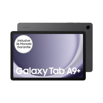 Samsung Galaxy Tab A9+ Wi-Fi Android-Tablet, 64 GB Speicherplatz, Großes Display, 3D-Sound, Simlockfrei ohne Vertrag, Graphite, Inkl. 3 Jahre Herstellergarantie [Exklusiv bei Amazon] - 1