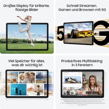 Samsung Galaxy Tab A9+ Wi-Fi Android-Tablet, 64 GB Speicherplatz, Großes Display, 3D-Sound, Simlockfrei ohne Vertrag, Graphite, Inkl. 3 Jahre Herstellergarantie [Exklusiv bei Amazon] - 5