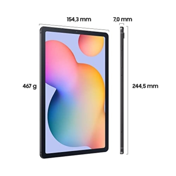 Samsung Galaxy Tab S6 Lite (2024) Android Tablet, 10,4 Zoll TFT Display, 64 GB Speicher, WiFi, Mit S Pen, Oxford Gray, Inkl. 36 Monate Herstellergarantie - 2