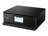 Canon PIXMA TS8750 Multifunktionsdrucker 3in1 (Tintenstrahl,Drucken, Kopieren, Scannen, A4, 10,8 cm Touch LCD, WLAN, Duplexdruck, 2 Papierzuführungen, 2 x 100 Blatt, 6 Separate Tinten) schwarz - 1