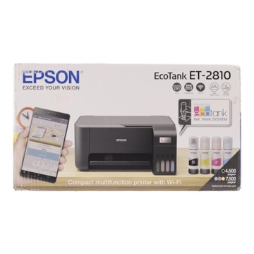 EcoTank ET-2810 A4-Multifunktions-Wi-Fi-Tintentankdrucker, mit einem im Lieferumfang enthaltenen Vorrat an Tinten bis zu 3 Jahren - 11