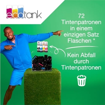 EcoTank ET-2870 A4-Multifunktions-Wi-Fi-Tintentankdrucker, mit einem im Lieferumfang enthaltenen Vorrat an Tinten bis zu 3 Jahren - 4