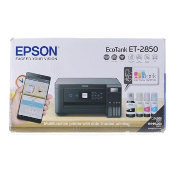 Epson EcoTank ET-2850 A4-Multifunktions-Wi-Fi-Tintentankdrucker, mit einem im Lieferumfang enthaltenen Vorrat an Tinten bis zu 3 Jahren - 12