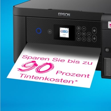 Epson EcoTank ET-2850 A4-Multifunktions-Wi-Fi-Tintentankdrucker, mit einem im Lieferumfang enthaltenen Vorrat an Tinten bis zu 3 Jahren - 8