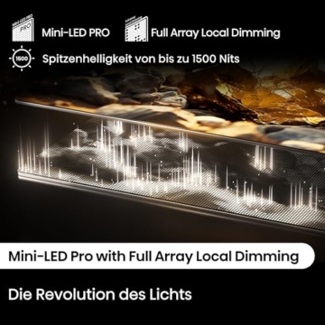 Hisense 55U7NQ 139cm (55 Zoll) Fernseher, 4K Mini LED ULED HDR Smart TV, Quantum Dot, 120Hz/ 144Hz VRR, HDMI 2.1, Game Mode Pro, Dolby Vision IQ & Atmos, Bluetooth, Alexa Built-in, Anthrazit, [2024] - 12