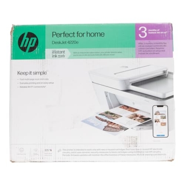 HP DeskJet 4220e Multifunktionsdrucker, 3 Monate gratis drucken mit HP Instant Ink inklusive, HP+, Drucker, Kopierer, Scanner, Mobiler Faxversand, WLAN, Automatische Dokumentenzuführung, Weiß - 12