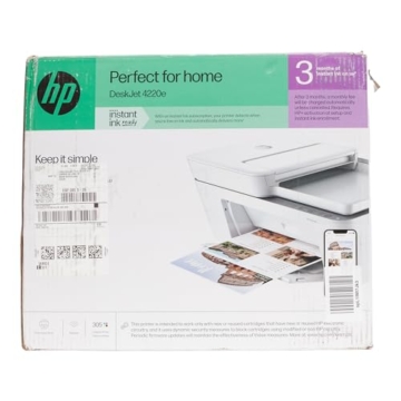 HP DeskJet 4220e Multifunktionsdrucker, 3 Monate gratis drucken mit HP Instant Ink inklusive, HP+, Drucker, Kopierer, Scanner, Mobiler Faxversand, WLAN, Automatische Dokumentenzuführung, Weiß - 14