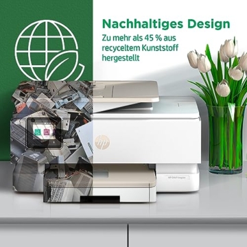 HP Envy Inspire 7920e Multifunktionsdrucker, Tintenstrahldrucker, 3 Monate gratis drucken mit HP Instant Ink inklusive, HP+, Drucken, Scannen, Kopieren, Fotodruck, ADF, DIN A4, WLAN, Airprint - 7