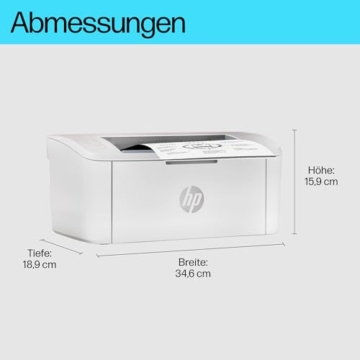 HP LaserJet M110w Laserdrucker Schwarz-Weiß, Monolaser, 20€ Cashback, Drucker, WLAN, Airprint, HP Smart App, Bis zu 20 S./Min drucken, Auto-On/Auto-Off-Technologie - 4