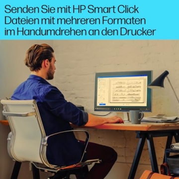HP OfficeJet Pro 9730e A3-Multifunktionsdrucker (Drucken, Scannen und Kopieren bis A3), 3 Monate gratis drucken mit HP Instant Ink inklusive, HP+, Fax, WLAN, LAN, Duplex, Airprint, Grau-Weiß - 12
