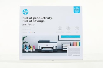 HP Smart Tank 7305 3-in-1 Multifunktionsdrucker, 30€ Cashback, (WLAN; Duplex; ADF) – 3 Jahre Tinte inklusive, 3 Jahre Garantie, großer Tintentank, hohe Reichweite, Drucken in hoher Qualität - 12