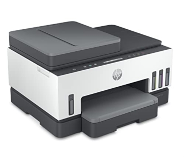 HP Smart Tank 7305 3-in-1 Multifunktionsdrucker, 30€ Cashback, (WLAN; Duplex; ADF) – 3 Jahre Tinte inklusive, 3 Jahre Garantie, großer Tintentank, hohe Reichweite, Drucken in hoher Qualität - 8