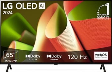 LG OLED65B49LA TV 65" (165 cm) OLED Fernseher (α8 4K AI-Prozessor, Dolby Vision, bis zu 120Hz) [Modelljahr 2024] - 1