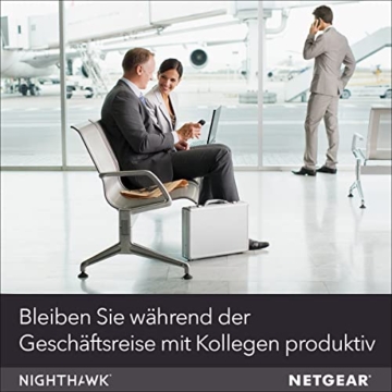 NETGEAR Nighthawk Mobiler WLAN Router MR1100 | tragbares Wlan für unterwegs | 4G LTE Router | bis 1 GBit/s | Hotspot für 20 Geräte | für jede SIM-Karte ohne Vertrag freigeschaltet - 3