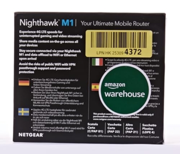 NETGEAR Nighthawk Mobiler WLAN Router MR1100 | tragbares Wlan für unterwegs | 4G LTE Router | bis 1 GBit/s | Hotspot für 20 Geräte | für jede SIM-Karte ohne Vertrag freigeschaltet - 8