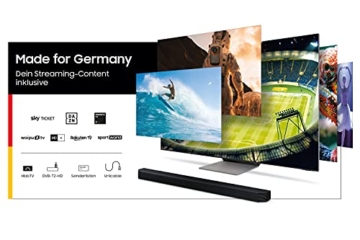 Samsung QLED 4K Q60A TV 43 Zoll (GQ43Q60AAUXZG), Quantum HDR, Quantum Prozessor Lite 4K, 100% Farbvolumen [2021] - 3
