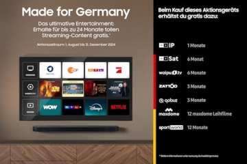 Samsung QLED 4K Q70D Fernseher 65 Zoll, Samsung TV mit AI Quantum Prozessor 4K, 4K AI Upscaling, Samsung Tizen OS, Motion Xcelerator 120 Hz, Smart TV, KI TV, GQ65Q70DATXZG, Deutsches Modell [2024] - 3
