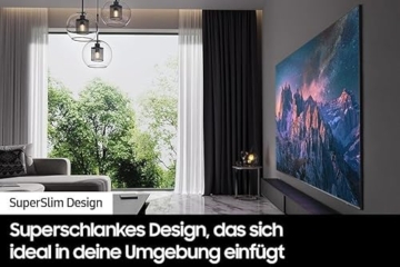 Samsung QLED 4K Q80C 55 Zoll Fernseher (GQ55Q80CATXZG, Deutsches Modell), Smart-TV, Direct Full Array, Neural Quantum Prozessor 4K, Real Depth Enhancer [2023] - 7