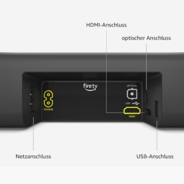 Wir stellen vor: Amazon Fire TV Soundbar, 2.0-Lautsprecher mit DTS Virtual:X und Dolby Audio sowie Bluetooth-Unterstützung - 5