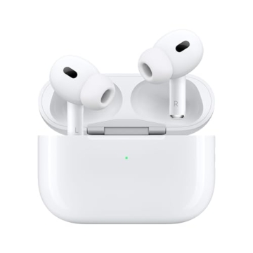 Apple AirPods Pro 2 Kabellose In‑Ear Kopfhörer, Bluetooth Kopfhörer, Aktive Geräuschunterdrückung, Hörhilfefunktion, Transparenzmodus, Personalisiertes 3D Audio, Hi-Fi Sound, H2 Chip, Laden über USB-C - 2