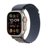 Apple Watch Ultra 2 (GPS + Cellular, 49 mm) Smartwatch mit robustem Titangehäuse und Alpine Loop Armband (Medium) in Blau. Fitnesstracker, präzises GPS, extra Lange Batterielaufzeit, CO₂ neutral - 1