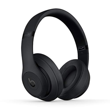 Beats Studio3 Over-Ear Bluetooth Kopfhörer mit Noise-Cancelling – Apple W1 Chip, Bluetooth der Klasse 1, aktives Noise-Cancelling, 22 Stunden Wiedergabe – Matt-schwarz - 1