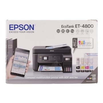 EcoTank ET-4800 A4-Multifunktions-Wi-Fi-Tintentankdrucker, mit einem im Lieferumfang enthaltenen Vorrat an Tinten bis zu 3 Jahren - 13