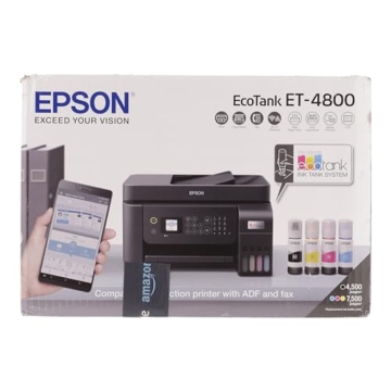 EcoTank ET-4800 A4-Multifunktions-Wi-Fi-Tintentankdrucker, mit einem im Lieferumfang enthaltenen Vorrat an Tinten bis zu 3 Jahren - 15