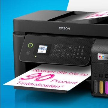 EcoTank ET-4800 A4-Multifunktions-Wi-Fi-Tintentankdrucker, mit einem im Lieferumfang enthaltenen Vorrat an Tinten bis zu 3 Jahren - 9