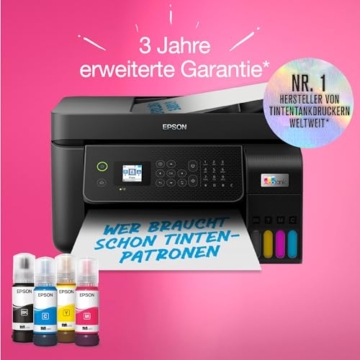 EcoTank ET-4800 A4-Multifunktions-Wi-Fi-Tintentankdrucker, mit einem im Lieferumfang enthaltenen Vorrat an Tinten bis zu 3 Jahren - 10