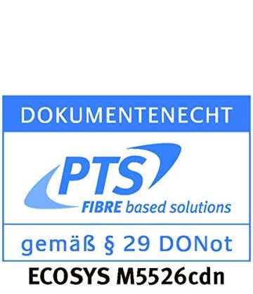 Kyocera Ecosys M5526cdw Farblaser Multifunktionsgerät WLAN: Drucker Scanner Kopierer, Faxgerät. Multifunktionsdrucker inkl. Mobile-Print-Funktion. - 13