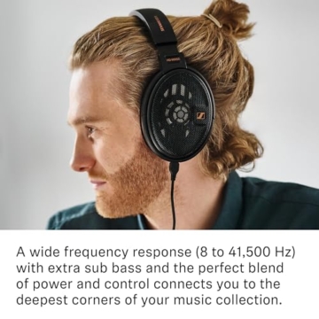 Sennheiser Kabelgebundene Audiophile Stereo-Kopfhörer HD 660S2 mit kraftvollem Subbass, optimiertem Surround-Sound und verbessertem Schallwandler-Airflow, Magnetsystem und Schwingspule – Schwarz - 2