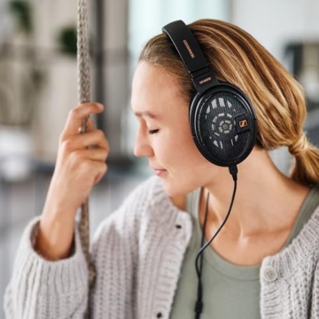 Sennheiser Kabelgebundene Audiophile Stereo-Kopfhörer HD 660S2 mit kraftvollem Subbass, optimiertem Surround-Sound und verbessertem Schallwandler-Airflow, Magnetsystem und Schwingspule – Schwarz - 11