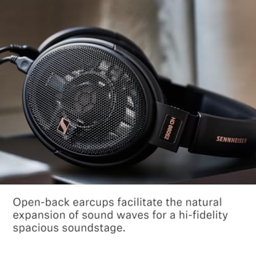 Sennheiser Kabelgebundene Audiophile Stereo-Kopfhörer HD 660S2 mit kraftvollem Subbass, optimiertem Surround-Sound und verbessertem Schallwandler-Airflow, Magnetsystem und Schwingspule – Schwarz - 3