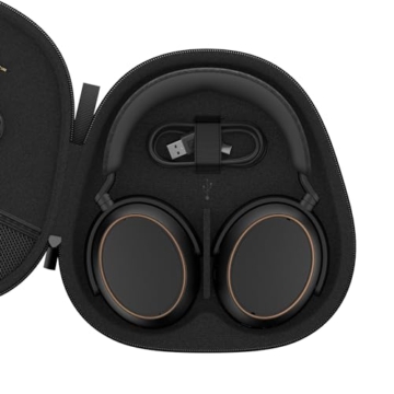 Sennheiser Momentum 4 Wireless Special Edition Kopfhörer mit Bluetooth - mit adaptiver Geräuschunterdrückung für kristallklare Anrufe - 60 Stunden Akkulaufzeit - anpassbarer Klang, Schwarz/Kupfer - 8