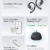 SHOKZ OpenFit Air Open-Ear-Kopfhörer, True Wireless Bluetooth-Ohrhörer mit Mikrofon, Ohrhörer mit Air-Ohrbügel, Schnellaufladung, 28h Wiedergabe, wasserdicht IP54 fürs Training, Tragetasche, Schwarz - 8