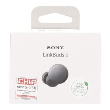 Sony LinkBuds S Truly Wireless Noise Cancelling Headphones - Bluetooth® Multipoint Connection - Bis zu 20 Stunden Akkulaufzeit mit Ladecase - Optimiert für Alexa - Integriertes Mikrofon – Schwarz - 2