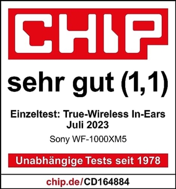 Sony WF-1000XM5 Kabellose Noise Cancelling Kopfhörer, Bluetooth, In-Ear-Kopfhörer, Mikrofon, bis zu 24 Stunden Akkulaufzeit, Schnellladefunktion, IPX4, iOS & Android kompatibel - Schwarz, klein - 19
