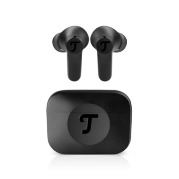 Teufel AIRY TWS 2 - Kabellos In-Ear Bluetooth Kopfhörer True-Wireless mit Active Noise Cancelling, IPX4 Wasserfest, 6 eingebauten Mikrofonen, Lange Akkulaufzeit (42 h), Touch Control - Night Black - 1