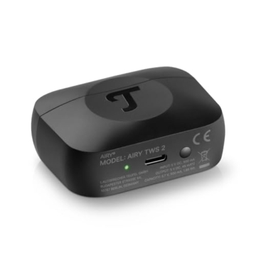 Teufel AIRY TWS 2 - Kabellos In-Ear Bluetooth Kopfhörer True-Wireless mit Active Noise Cancelling, IPX4 Wasserfest, 6 eingebauten Mikrofonen, Lange Akkulaufzeit (42 h), Touch Control - Night Black - 9